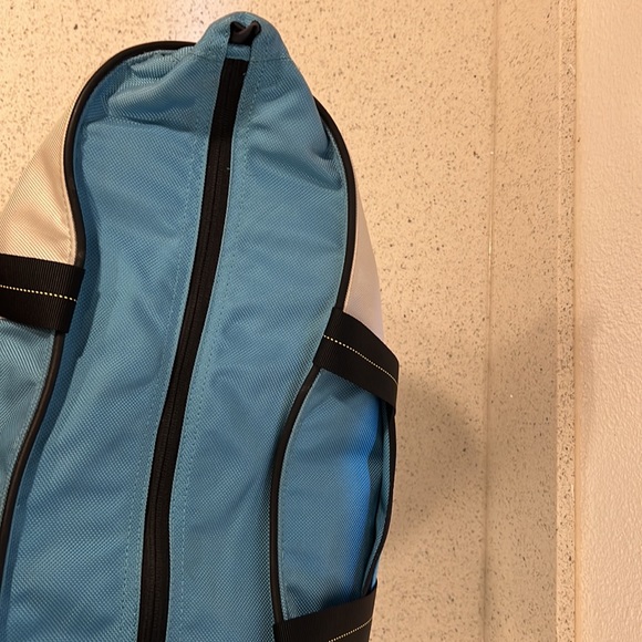 Timbuktu 2 XL Blue & White Cargo Tote with Shoulder Strap - Picture 14 of 16